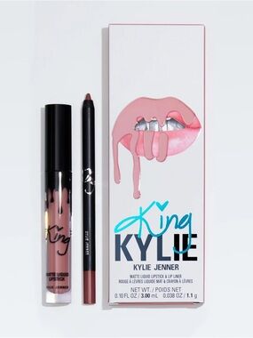 Kylie Cosmetics Matte Liquid Lipstick & Lip Liner - Dusty Rose